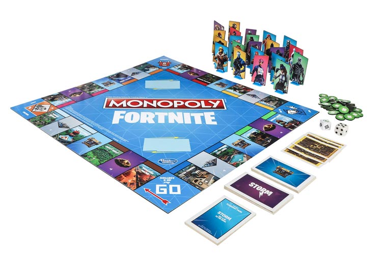 caselle di Monopoly Fortnite