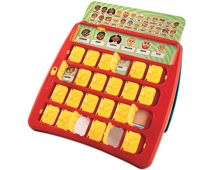 dispositivo di gioco indovina chi