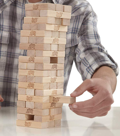 una partita di Jenga