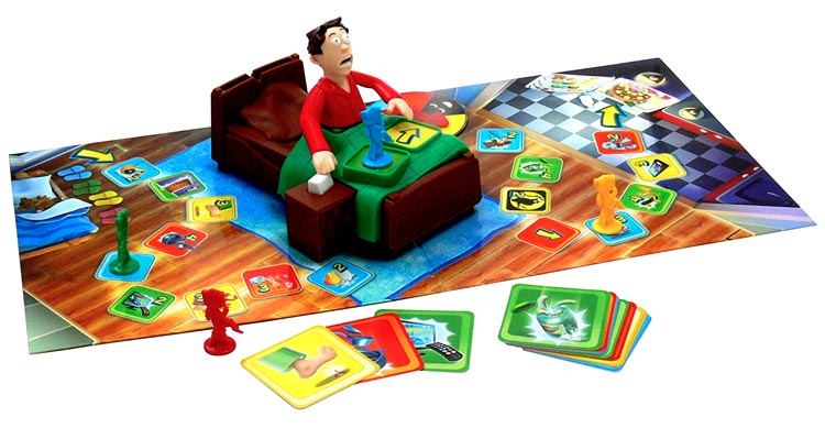Il tabellone del gioco non svegliare papà