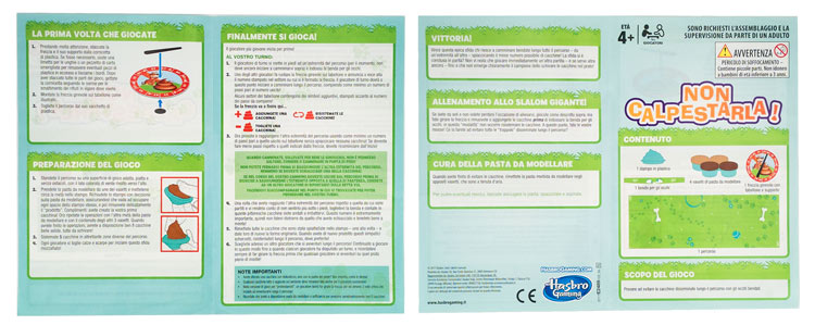 manuale di istruzioni di Non Calpestarla