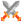 spade incrociate